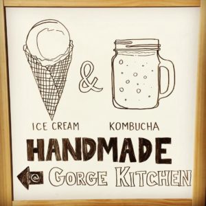 Gorge Kitchen=IceCream+Kombucha